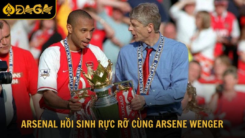 Pháo thủ hồi sinh rực rỡ cùng George Graham và Arsene Wenger